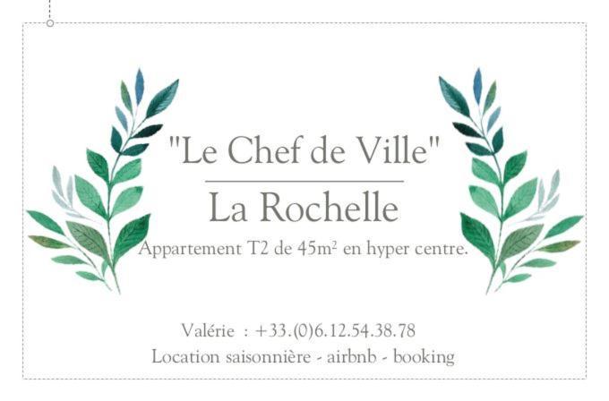Superbe Duplex De 70M2 Avec 2 Chambres En Hyper Centre Au Calme Sur Cour Classe 3 Etoiles Avec Parking En Option La Rochelle  Bagian luar foto
